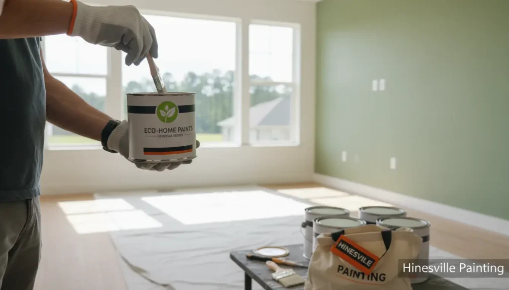 How to Choose Eco-Friendly Paints for Georgia Homes - Hinesville Painting Hinesville